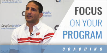 "No Excuses" Focus on Your Program