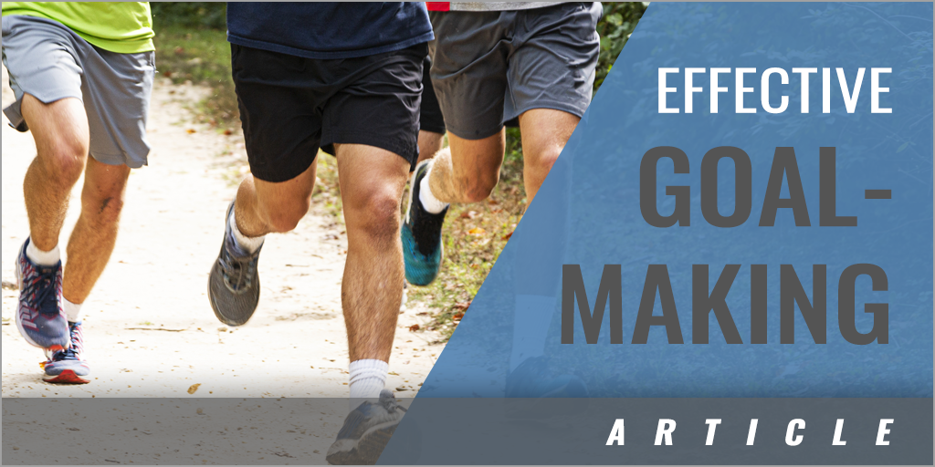 Evidence-Based Training: Your Goal Dictates Your Behavior
