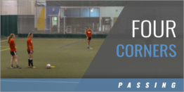 Central Midfielder Four Corners Drill