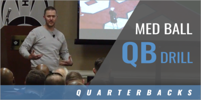 Med Ball QB Drill