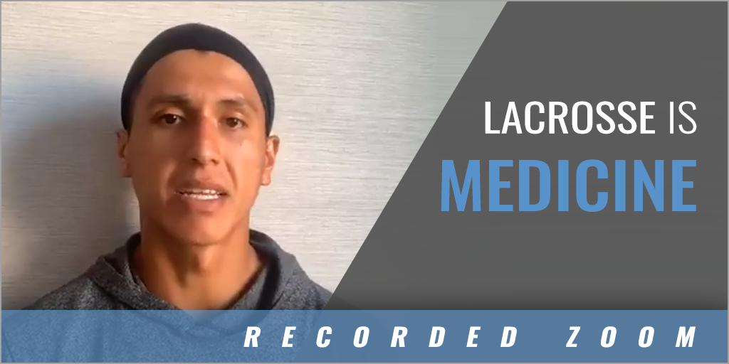 Lacrosse is Medicine with Lyle Thompson Chesapeake Bayhawks Coaches