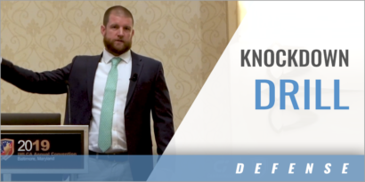 Knockdown Defensive Drill