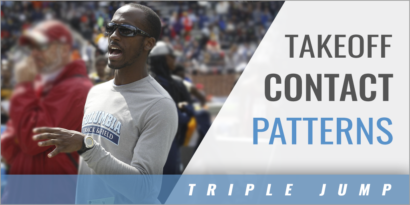 Triple Jump: Foot Takeoff Contact Patterns