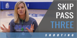 Skip Pass Shooting Drill
