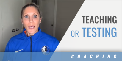 Teaching or Testing