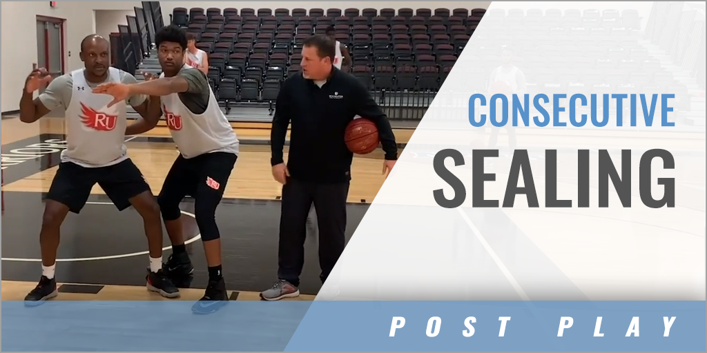 Low Post Play Consecutive Sealing with Dr. Klint Pleasant Rochester University Coaches Insider