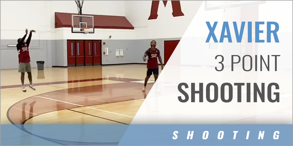 Xavier 3Point Shooting Drill with Keith Guy Muskegon HS (MI