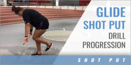 Glide Shot Put Drill Progression