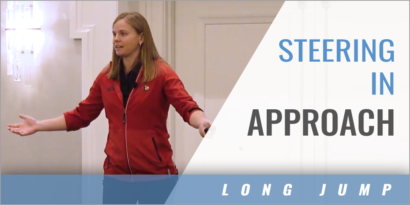 Steering in the Long Jump Approach