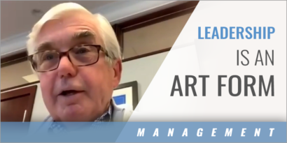 Leadership Is an Art Form