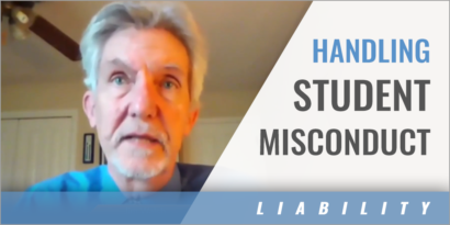 How to Appropriately Handle Student Misconduct