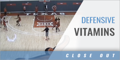 Defensive Vitamins Close Out Drill
