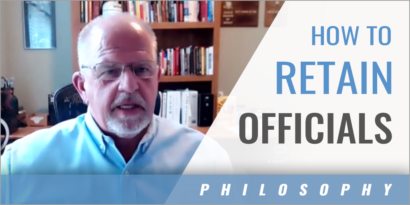 How to Retain Game Officials