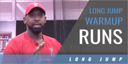 Long Jump Warmup Runs