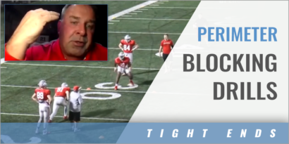 TEs Perimeter Blocking Drills