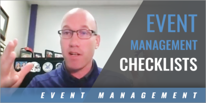 Using Checklists to Assist in Event Management