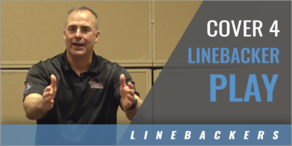 Cover 4 Linebacker Play