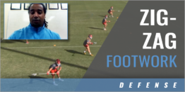 Defensive Zig-Zag Footwork Drill