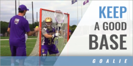 Goalie: Athletic Base on the Pipes