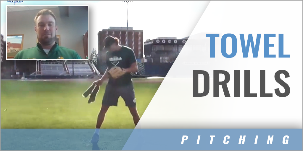 Pitcher’s Towel Drills with Tyler Oakes North Dakota State Univ