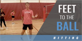Feet to the Ball Hitting Drill