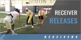 Wide Receiver Release Techniques and Drills