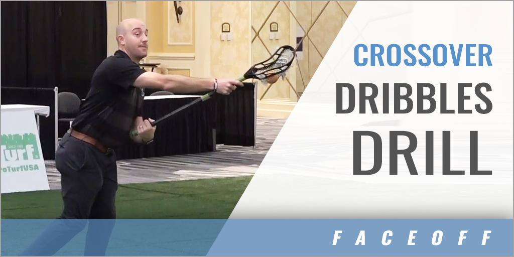 Faceoff Crossover Dribbles Drill with Matt Francis Providence