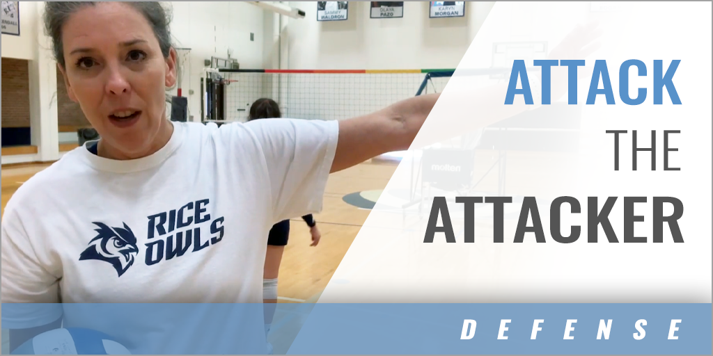 Defense: Attack the Attacker with Genny Volpe – Rice Univ. – Coaches