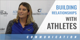 Building Relationships Is Key with Athletes