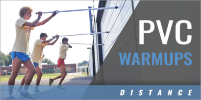 Plyometric Warmups for Distance Runners Using PVC Sticks