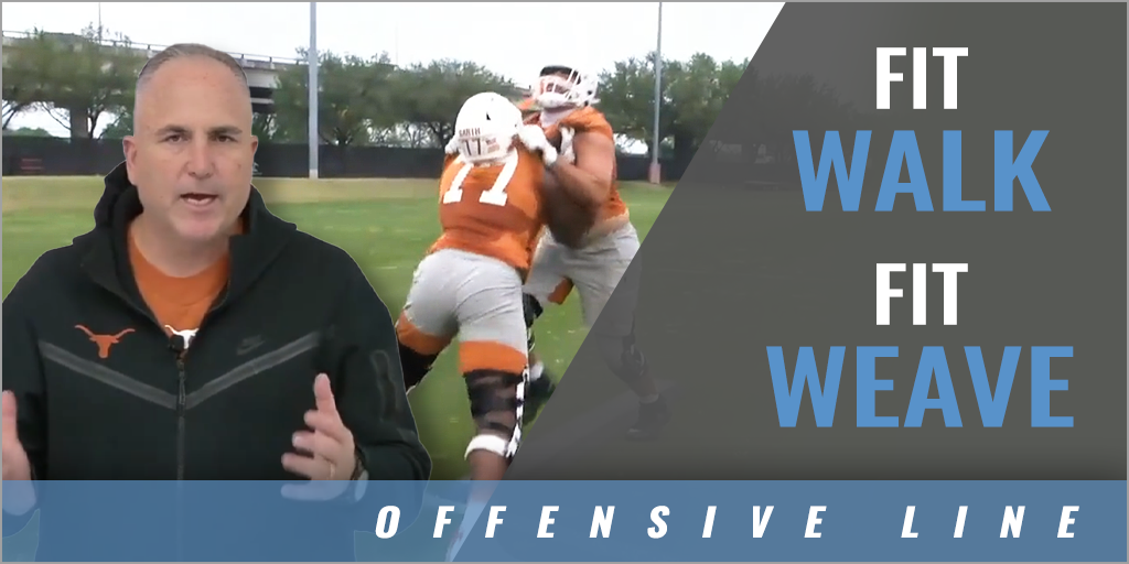 Offensive Line Fit Walk/Fit Weave Drill