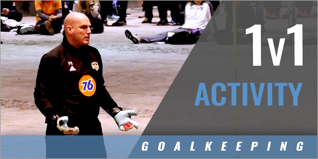 Goalkeepers Technical 1v1 Activity with Paul Rogers - FC Cincinnati