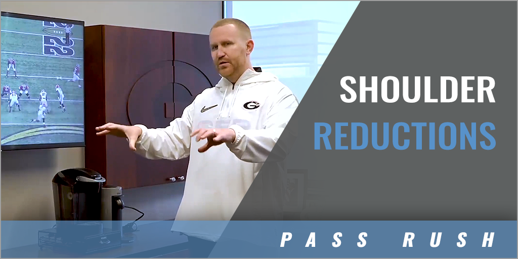 Shoulder Reduction LB Pass Rush Drill