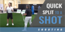 Quick Split to a Shot Drill with Matt Musci and Andy Shilling – Towson Univ.