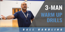 Three-Man, 2- and 3-Ball Warm Up Drills