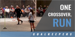 Goalkeeper: Crossover and Find the Shot