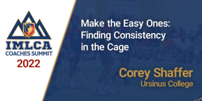 Make the Easy Ones: Finding Consistency in the Cage with Corey Shaffer - Ursinus College