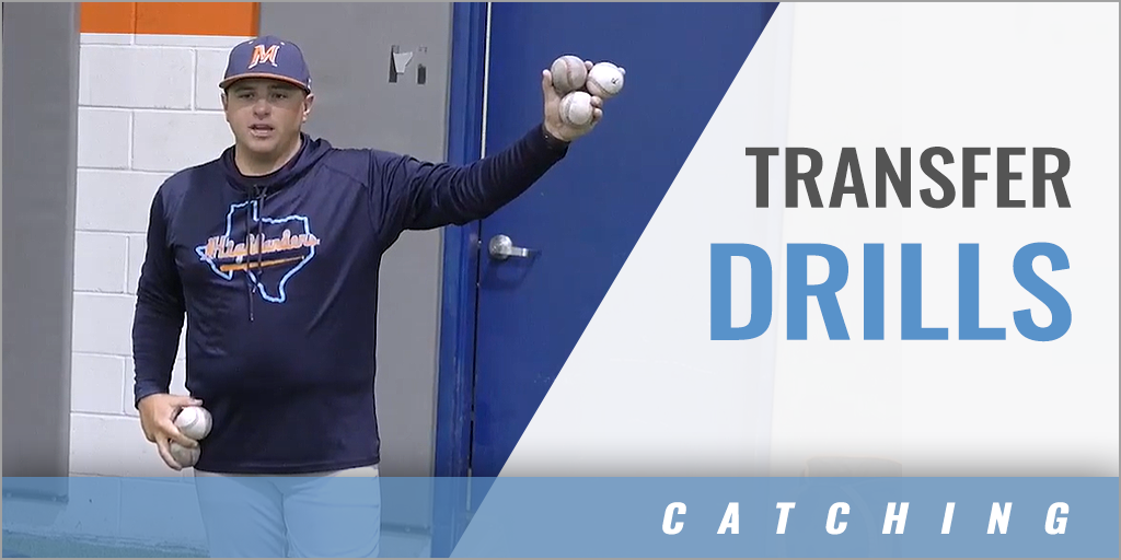 Catcher’s Transfer Drills with Tyler Johnson McLennan Community