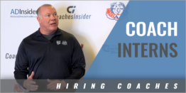 Creating a Coaching Internship Program
