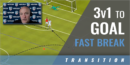 3v1 to Goal Fast Break with Ian Barker – United Soccer Coaches