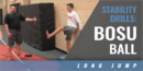 Horizontal Jumps BOSU Ball Stability Drills with Nick Kohl – Wartburg College