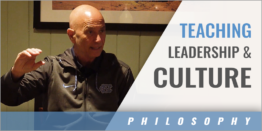 You Have to Teach Culture and Leadership
