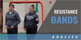 Goalie: Using a Resistance Band to Control Excessive Movement
