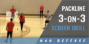 Pack Line 3-on-3 Screen Drill with Jacey Brooks – Univ. at Buffalo