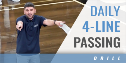 4-Line Passing Drill