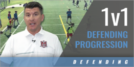 1v1 Defending Drill Progression