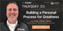 EP 126: Building a Personal Process for Greatness with Andy Chiles – Winter Park High School (FL)